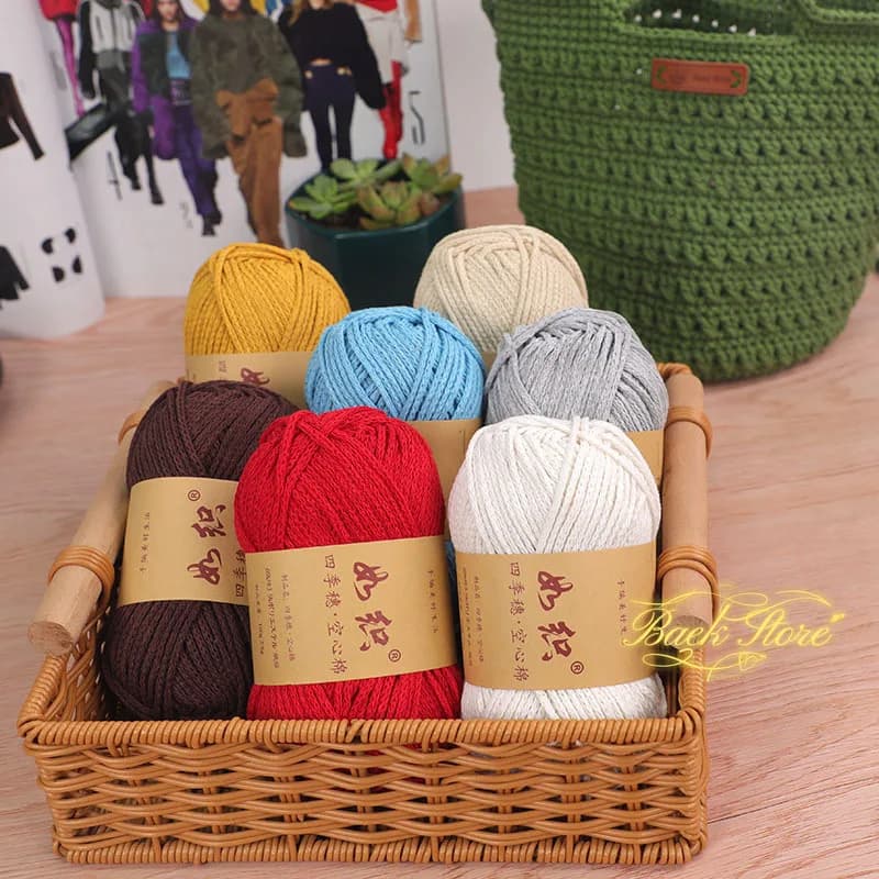 85 M/roll 100g Crochet and Yarn for Knitter Crochet Bag