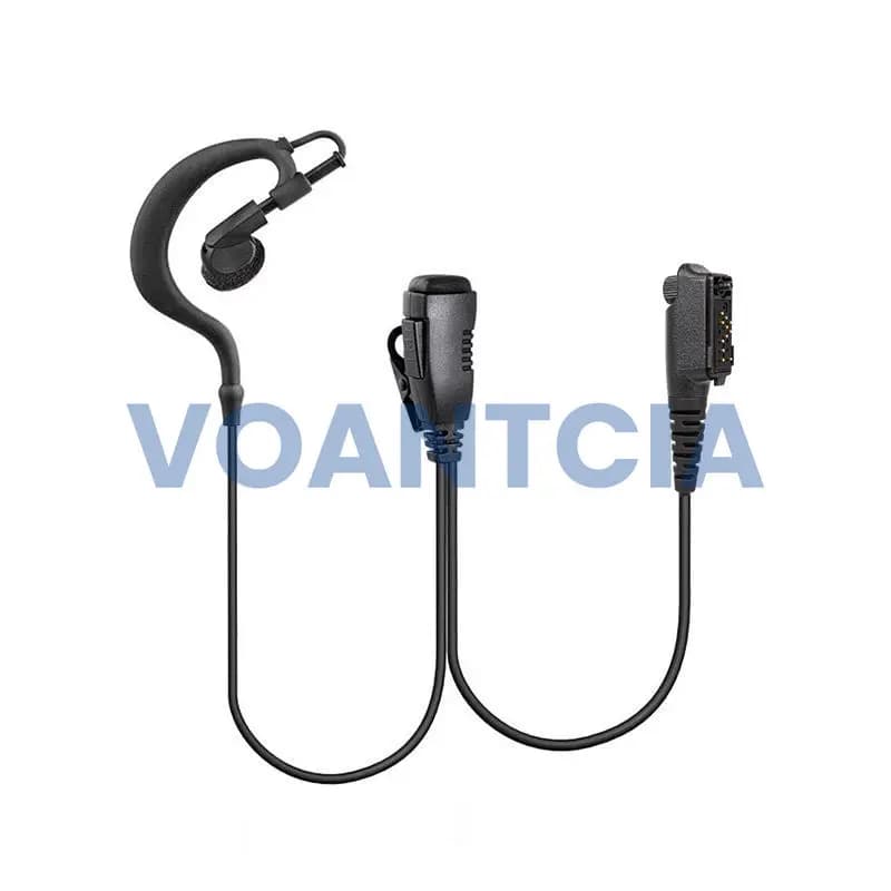 Auricolare a forma di G Auricolare Altoparlante Microfono PTT per EADS TPH900 Accessori per walkie-talkie