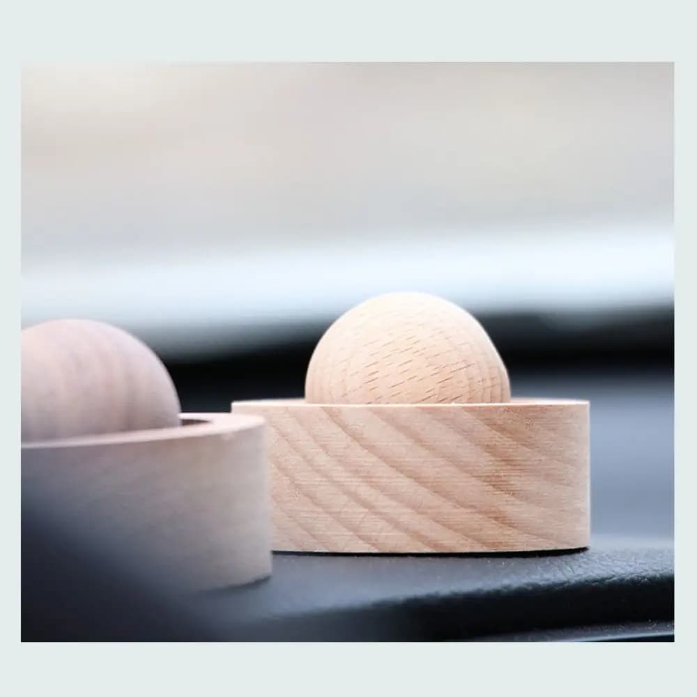 Spherical Essential Oil Diffuser Wooden Long-lasting Aromatherapy Inhaler Expanded Fragrant Wood Home Bedroom Ornaments