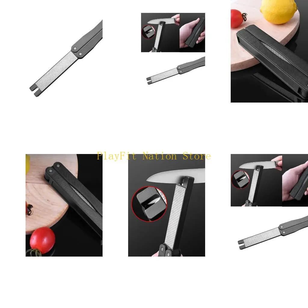 242F Pocket sharpeners 3 in 1 Double face folding knife