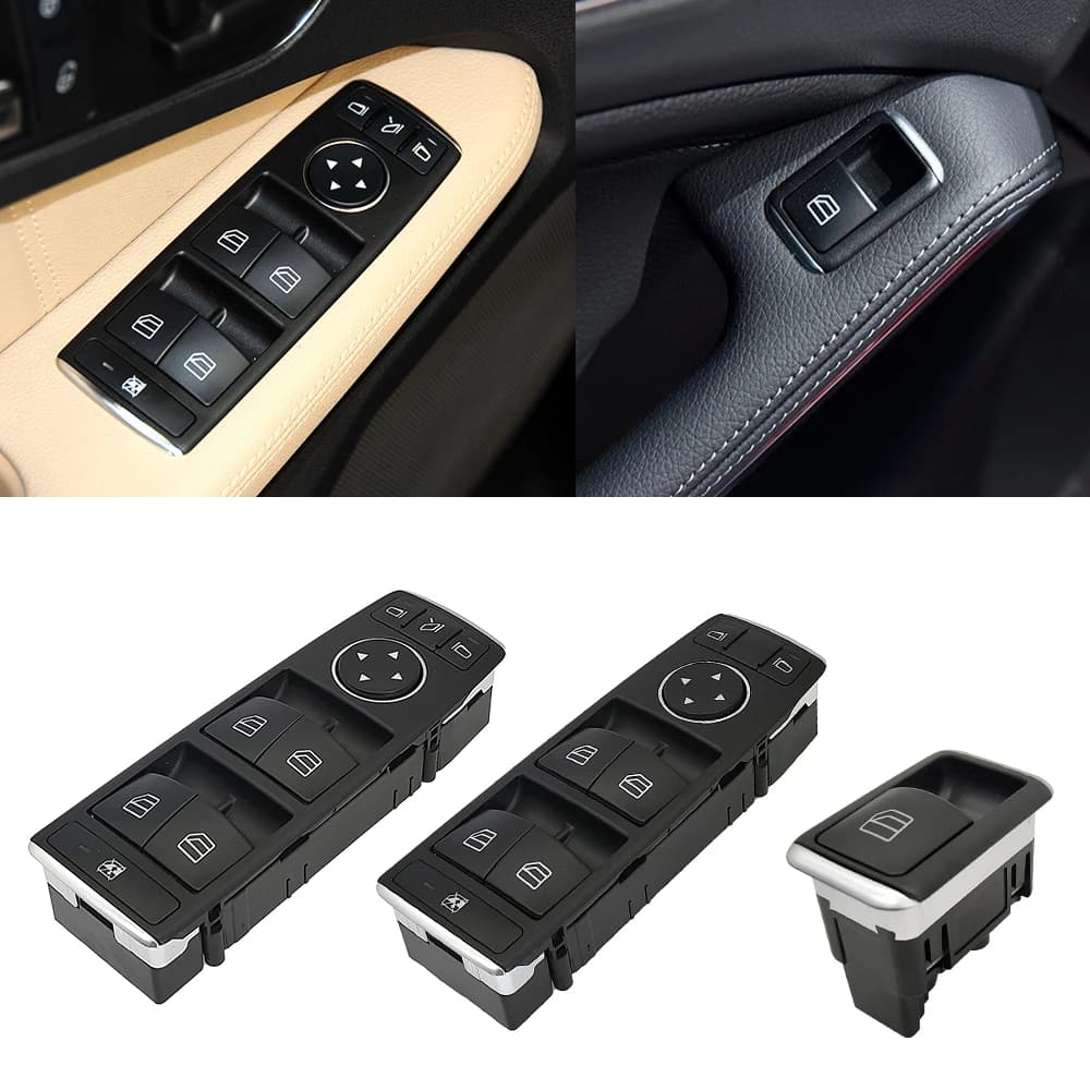 Per Benz W204 W212 W207 X204 Auto Elettrica Power Master Finestra Interruttore di Ricambio Per MercedesC E GLK Classe C200 E300 2049055402