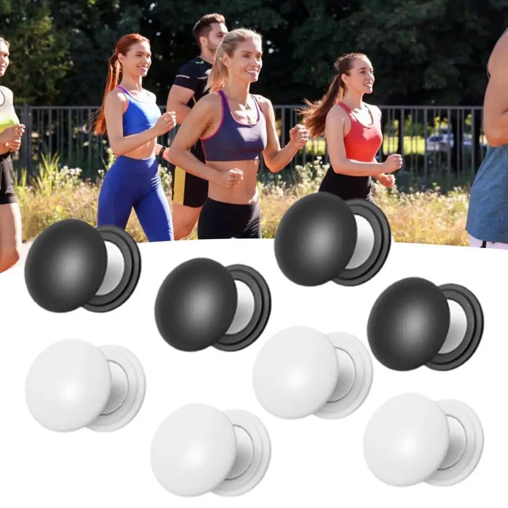 8 pcs magnets for racing bibs magnetic carriers for racing bibs support for race start number clip to fasten racing buckle for cycling belt for triathlon
