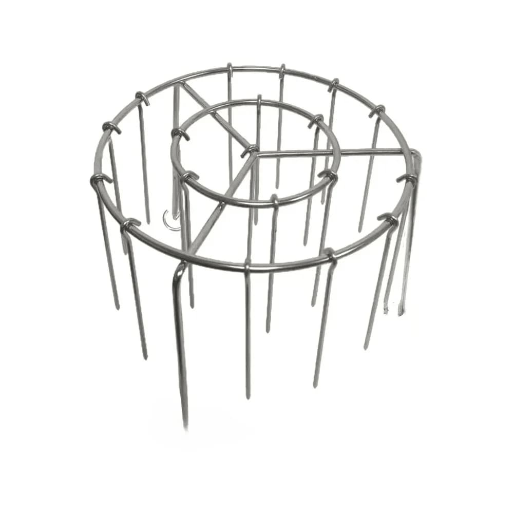 24 Skewer Vertical Circular Grill for Air Fryer - 304 Stainless Steel Rack Designed for Uniform Cooking Performance