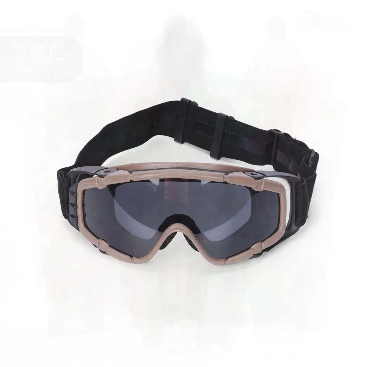 FMA OK Occhiali protettivi da sci antipolvere Unisex Full Frame Policarbonato PC Occhiali da equitazione migliorati Casco indossabile diretto