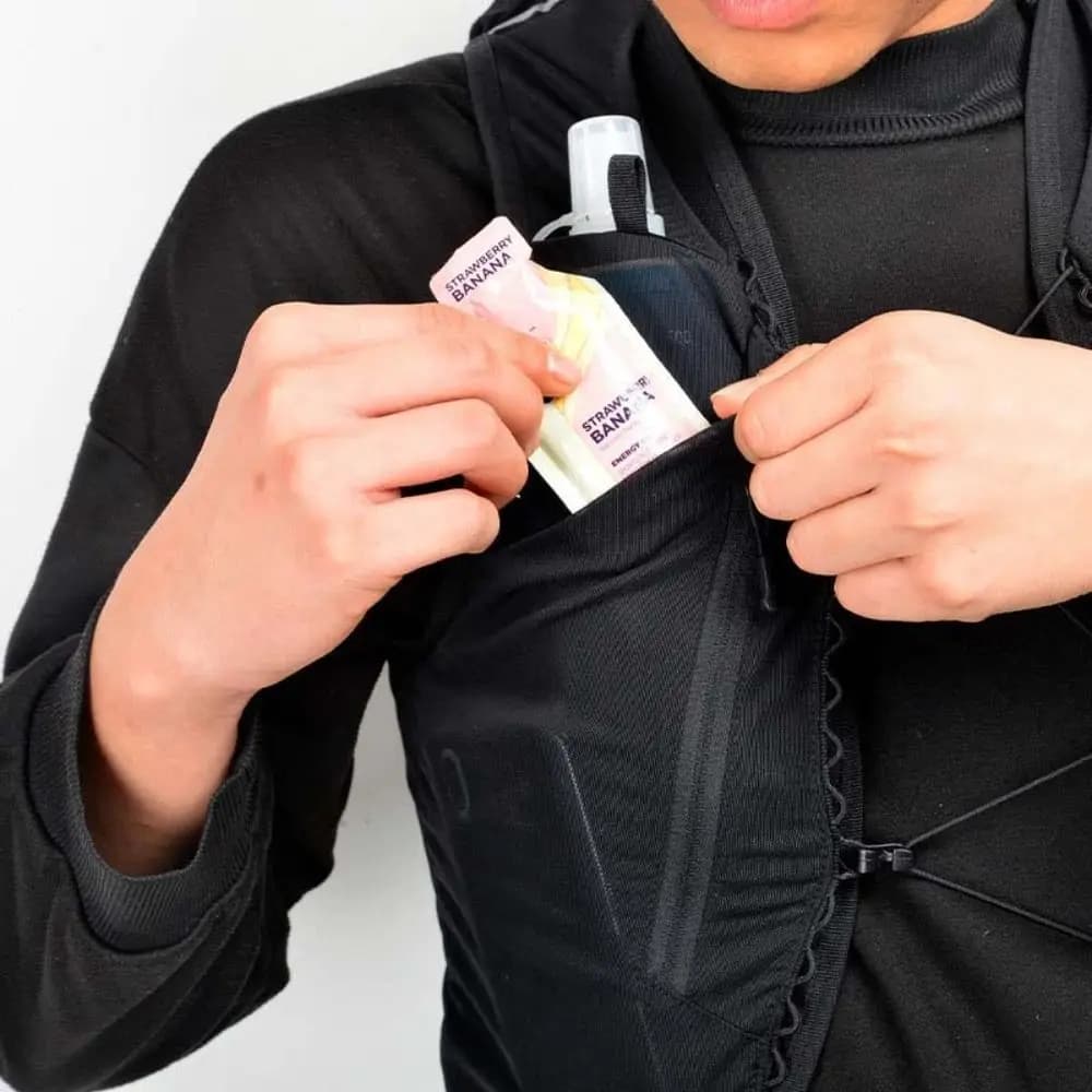 Phones Wallets Hydration Vest Pack Water Bottle Storage Large Capacity Running Backpack Lightweight Breathable