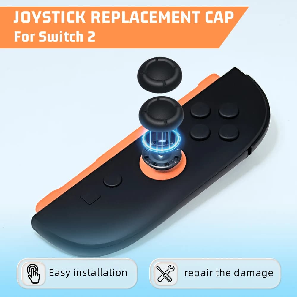 Cappuccio di ricambio e riparazione per joystick danneggiato del gamepad Switch 2