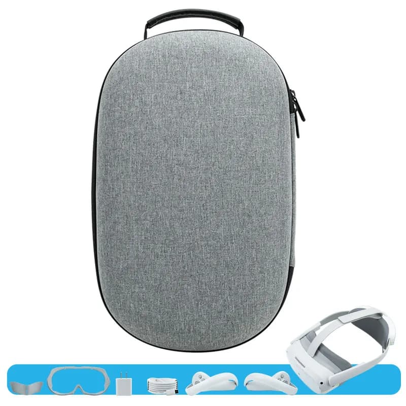 New Hard Travel Storage Waterproof Portable Case for PICO 4 PRO 4Pro PICO4 VR EVA Carrying Case Hand Bags For VR Accessories