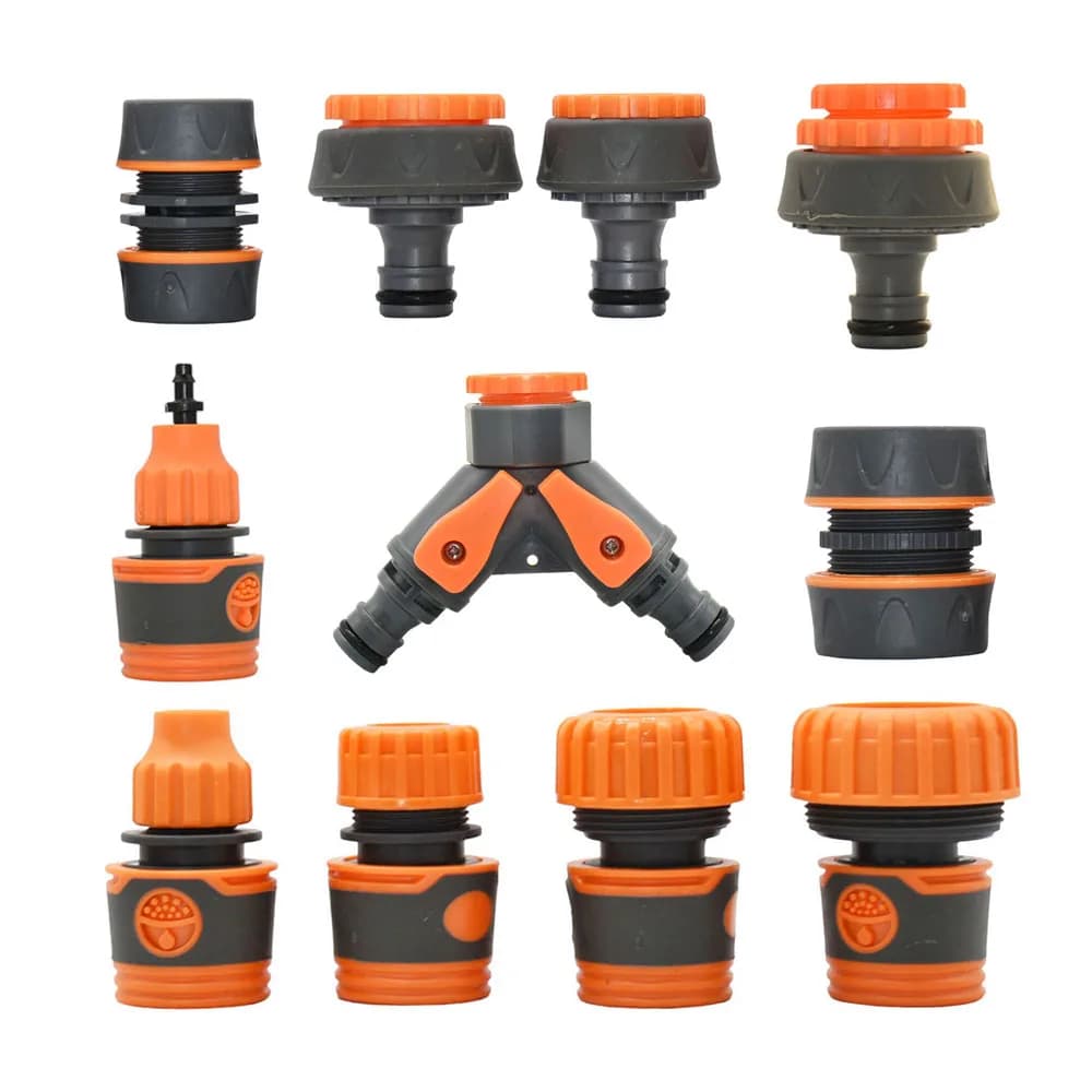 1/2 '' 3/4 '' 1 '' Tubo Connettore Rapido Capezzolo OD 16mm 20mm Tubo Da Giardino Waterstop Raccordi Tubi Riparazione Adattatore Pistola di Irrigazione
