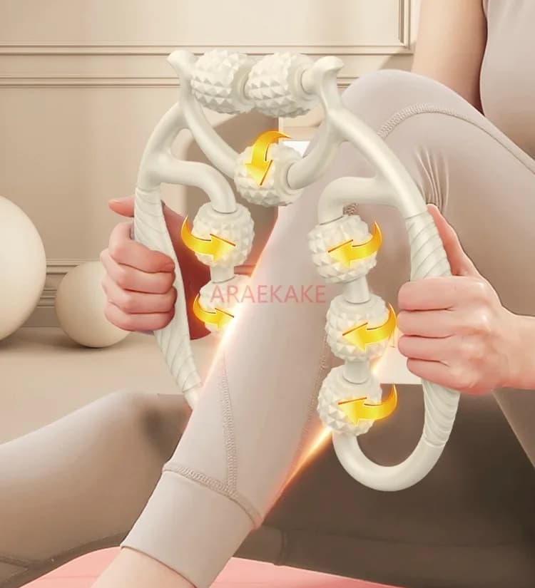 Slim leg ring clamp, leg massager, yoga roller, massage, bat, foam tree, thin leg muscles