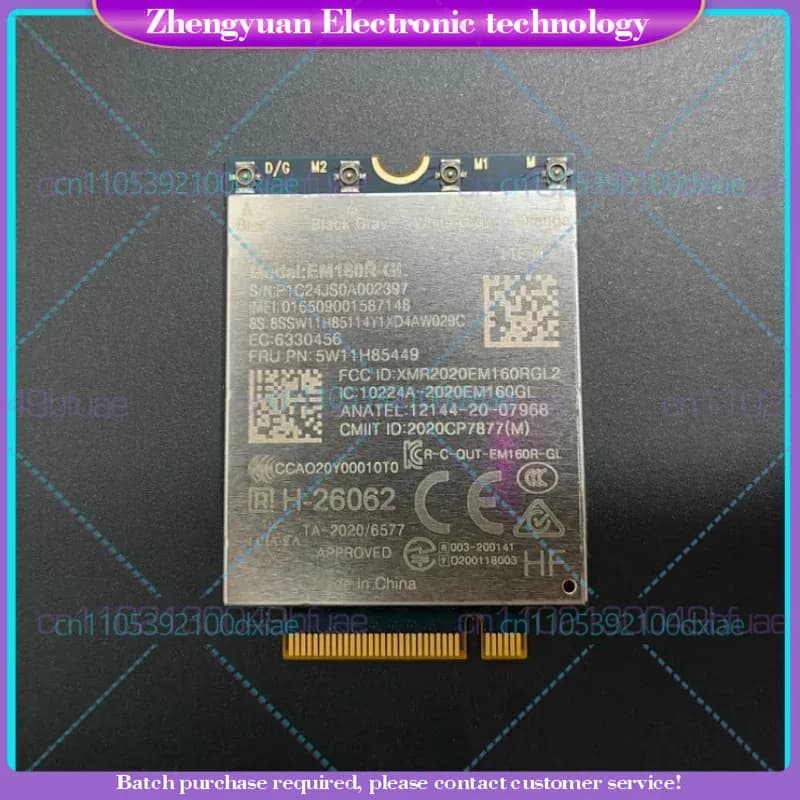 Used For Thinkpad X1 2-in-1 Gen9 P16s Gen3 4G Module EM160R-GL 5W11H85449