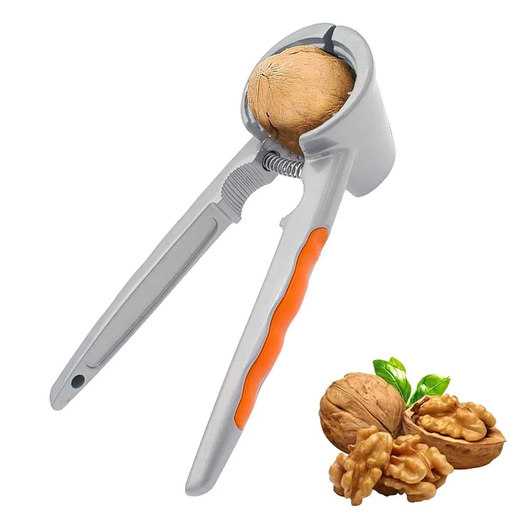 Schiaccianoci in Acciaio Inossidabile, Pinza Resistente per Noci, Apri-noci Facile da Usare per Noci, Frutta Secca, Nocciole, Utensili da Cucina