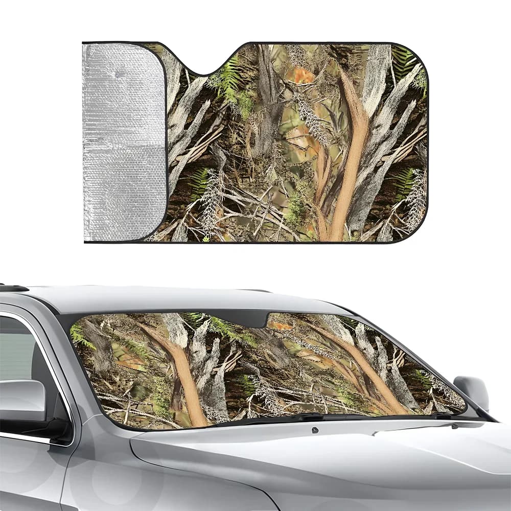 Northwest Realtree Modello Parasole per auto Isolamento a tre strati Parabrezza anteriore per auto Parasole Ventosa Blocchi Raggi UV Sole