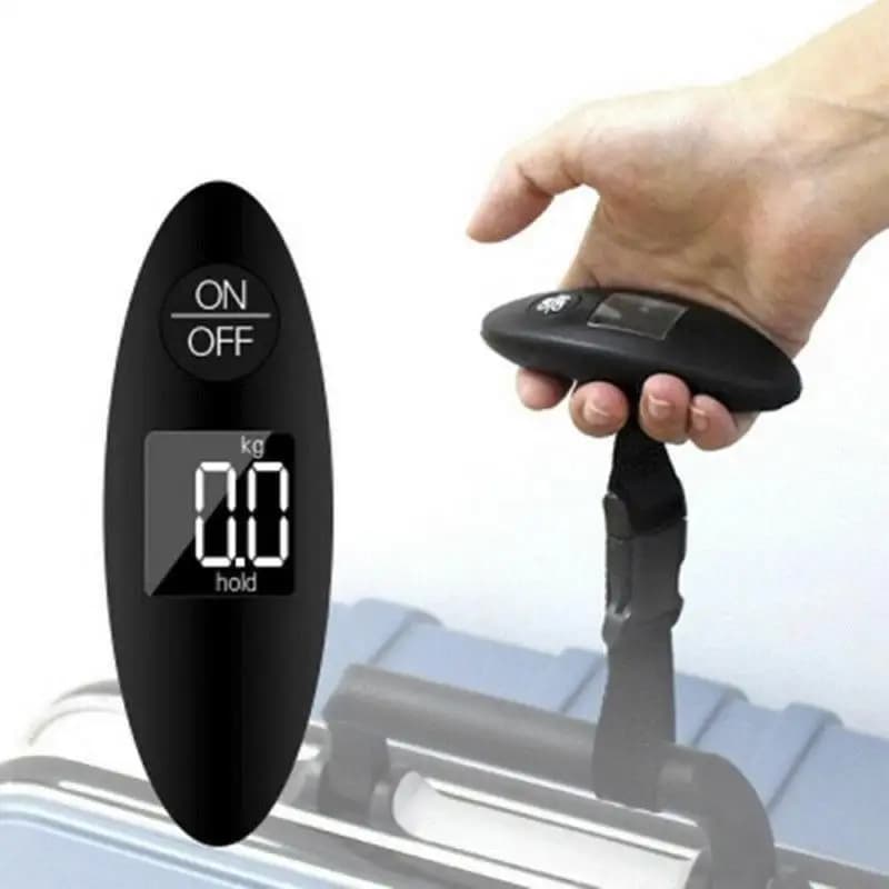 1Pc 40kg 100g LCD Digital Electronic Luggage Scale Portable Suitcase Travel Bag Weighting Fish Hook Hanging Scale