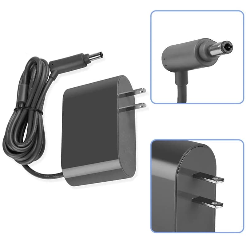 Adattatore per caricabatterie per Dyson V8 V7 V6 DC30 DC31 DC34 DC35 DC44 DC45 DC56 Aspirapolvere Robot Parti Accessori Spina USA UE