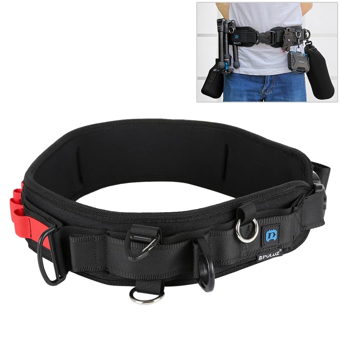 PULUZ Cintura multifunzionale con gancio per fotocamere reflex/DSLR