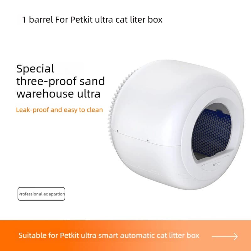 1 repalce Leakproof Cylinder for Petkit Ultra Cat Litter Box,original petkit cat litter box replace accessories