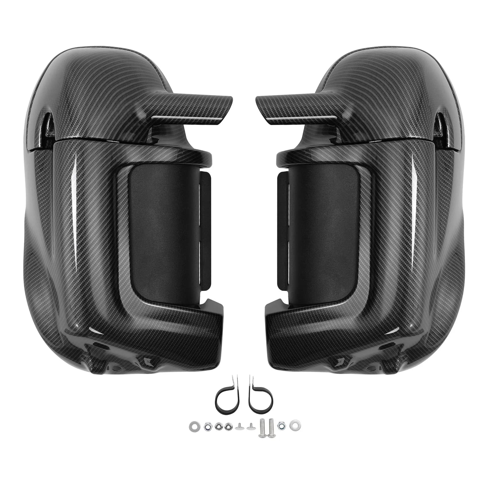Guanti per carenatura gamba ventilata inferiore per Harley Touring Electra Glide Ultra-Classic Street Glide Road King 1983-2013 Moto