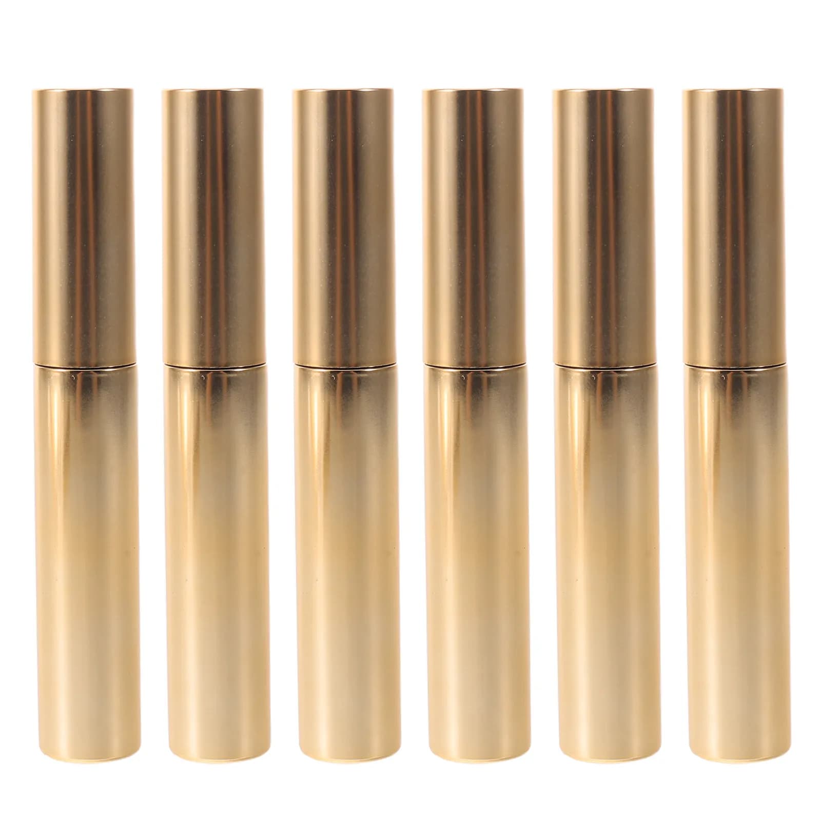 6 Pezzi Tubetti per Mascara, Contenitori Vuoti Ricaricabili in Plastica, Flaconi Mini da Viaggio a Prova di Perdite, Applicatori Fai-da-Te per Trucco
