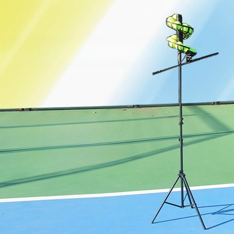 Macchina automatica per il servizio nel tennis, allenatore per il swing singolo, alimentatore di palline