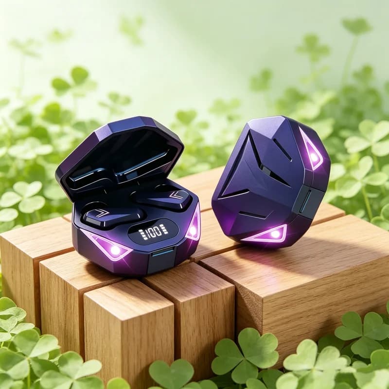Nuovi auricolari X15 TWS Bluetooth wireless per giocatori, cuffie con bassa latenza di 65 ms, auricolari Fone Gamer.