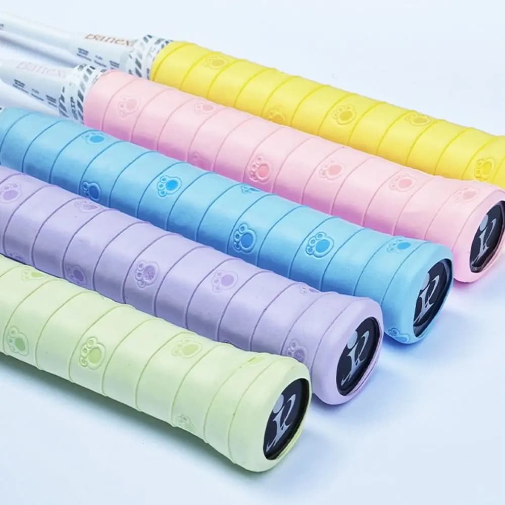 New Cat Claw Racchetta da badminton Maniglia Grip Nastro antiscivolo Avvolgimento Racchetta da tennis Colle a mano Maniglia Nastro avvolgente Racchetta Overgrip in gomma