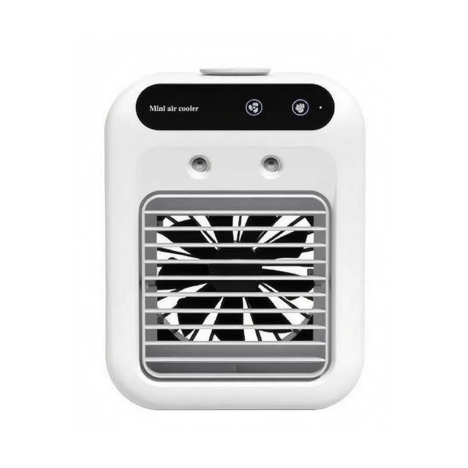 Desktop Air Climate Control Device Compact Mini Air Climate Control Device Humidifying Portable Humidifying Fan