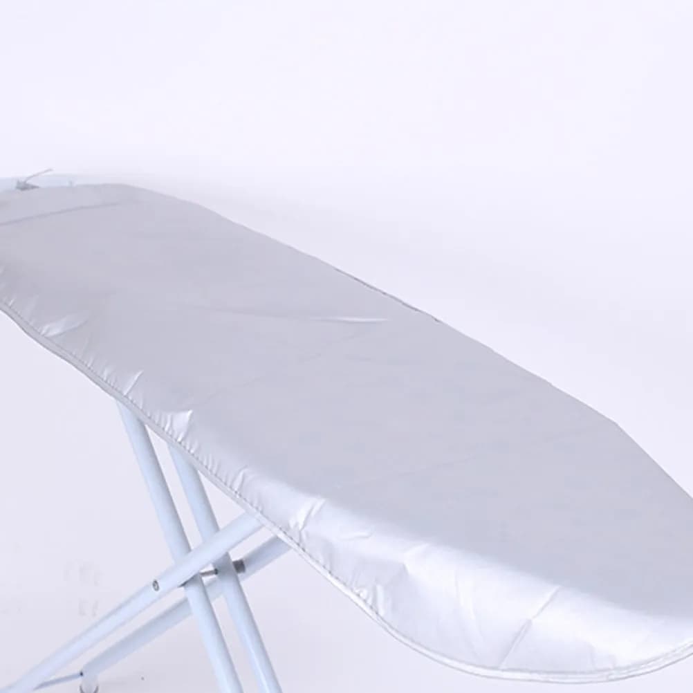 Copri Asse da Stiro Antipolvere Grande con Rivestimento Argentato, Spesso e Resistente al Calore, Tappetino Protettivo di Ricambio 130x50cm