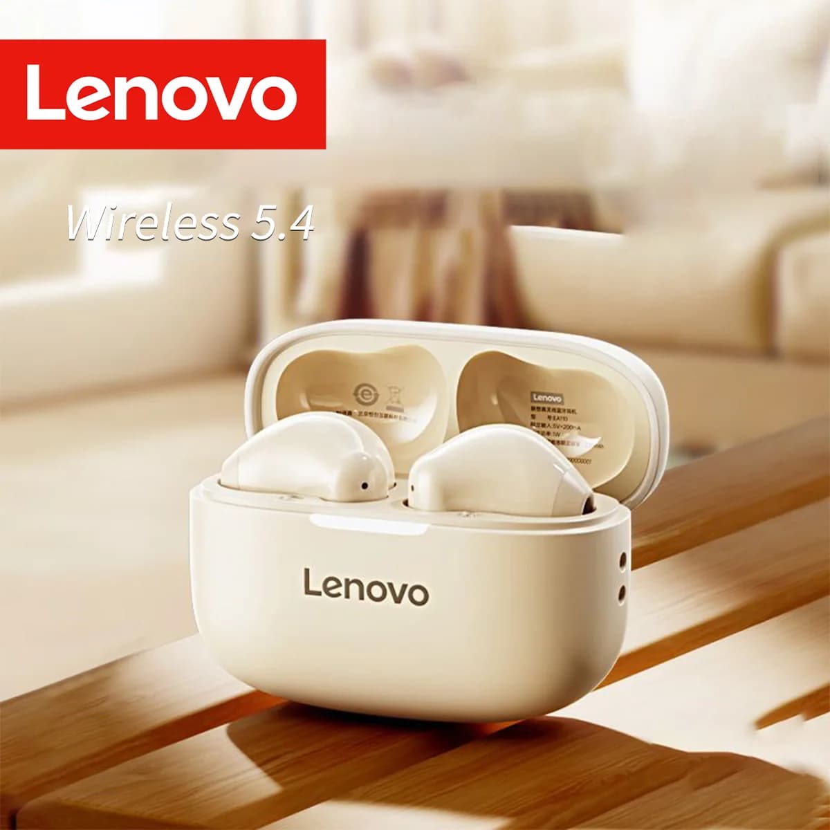 Lenovo XT53 Bluetooth Wireless Earphone ENC High-Definition In Ear Call Headphones Noise Reduction Game HD Voice Sport Earbuds