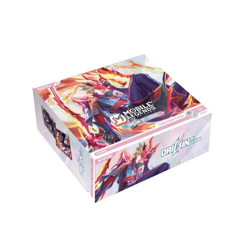 Kayou Mobile Legends Bang Bang Collectible Cards 120 Pcs Origin Of Legend 001A Sea Game Trading Card For Hobby Collectors