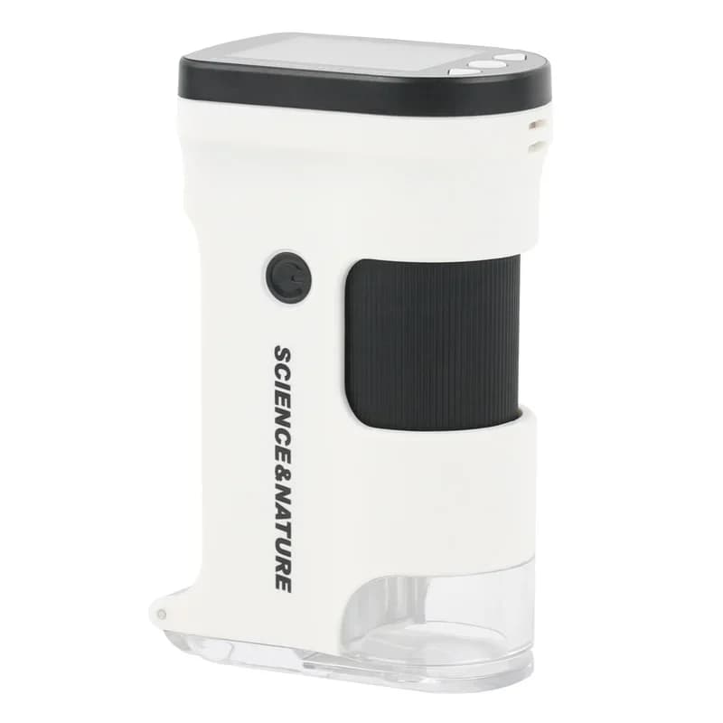 800X USB TF 2 pollici LCD Digitale Palmare Per Bambini Microscopio Biologico Kit Fotocamera Lab Lente di Ingrandimento Scienza Scolastica Giocattoli Educativi