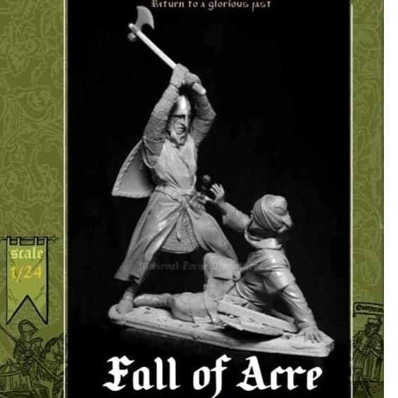 Figura modello in resina 1/24 GK, kit non assemblato e non verniciato