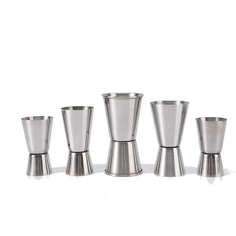 Misurino doppio lato Cocktail Drink Wine Shaker Acciaio Mojito Bar Accessori gadget da cucina Strumenti bar shaker per cocktail