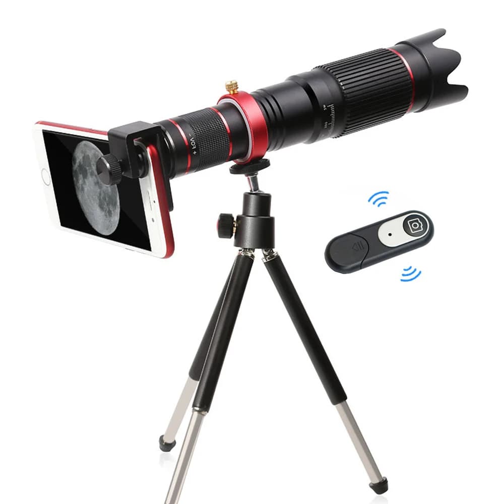 4K HD 36X Zoom Ottico del Telescopio Del Telefono Dell'obiettivo di Macchina Fotografica Teleobiettivo Per il iPhone Huawei Xiaomi Smartphone Lenti lente para celular