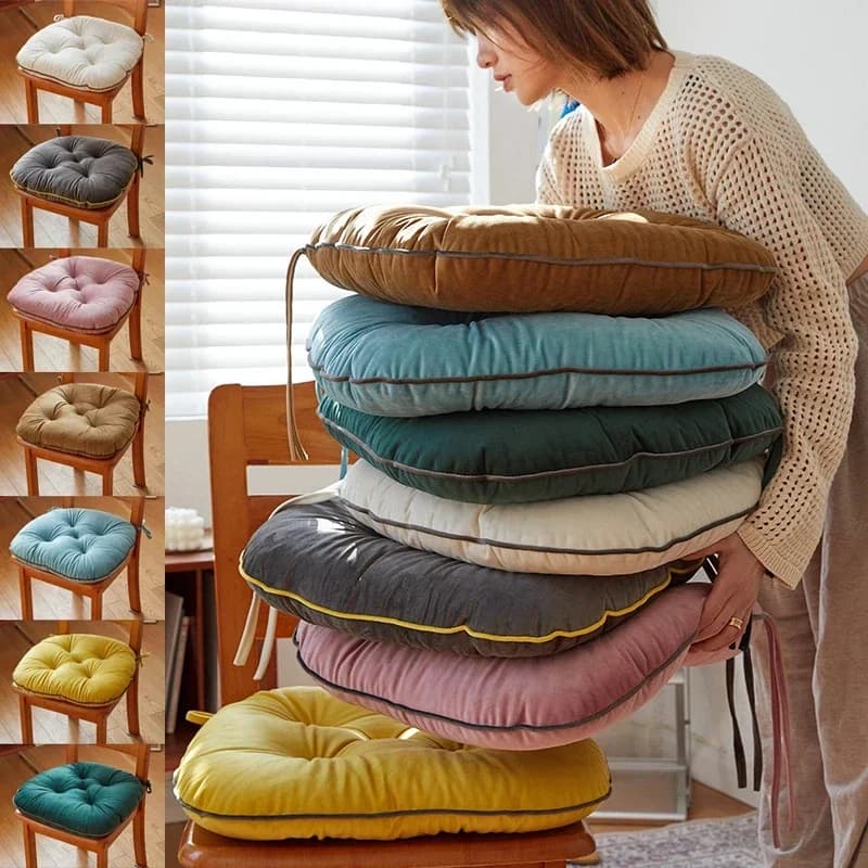 Meditation Floor Round Pillow for Seating on Floor Solid Tufted Thick Pad Cushion For Yoga Balcony Chair Seat Cushions cojines