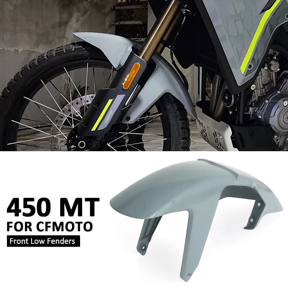 NUOVO Parafango Anteriore Moto, Protezione Ruota Bassa per CFMOTO 450MT 450 MT 450-MT, Accessori Parafango