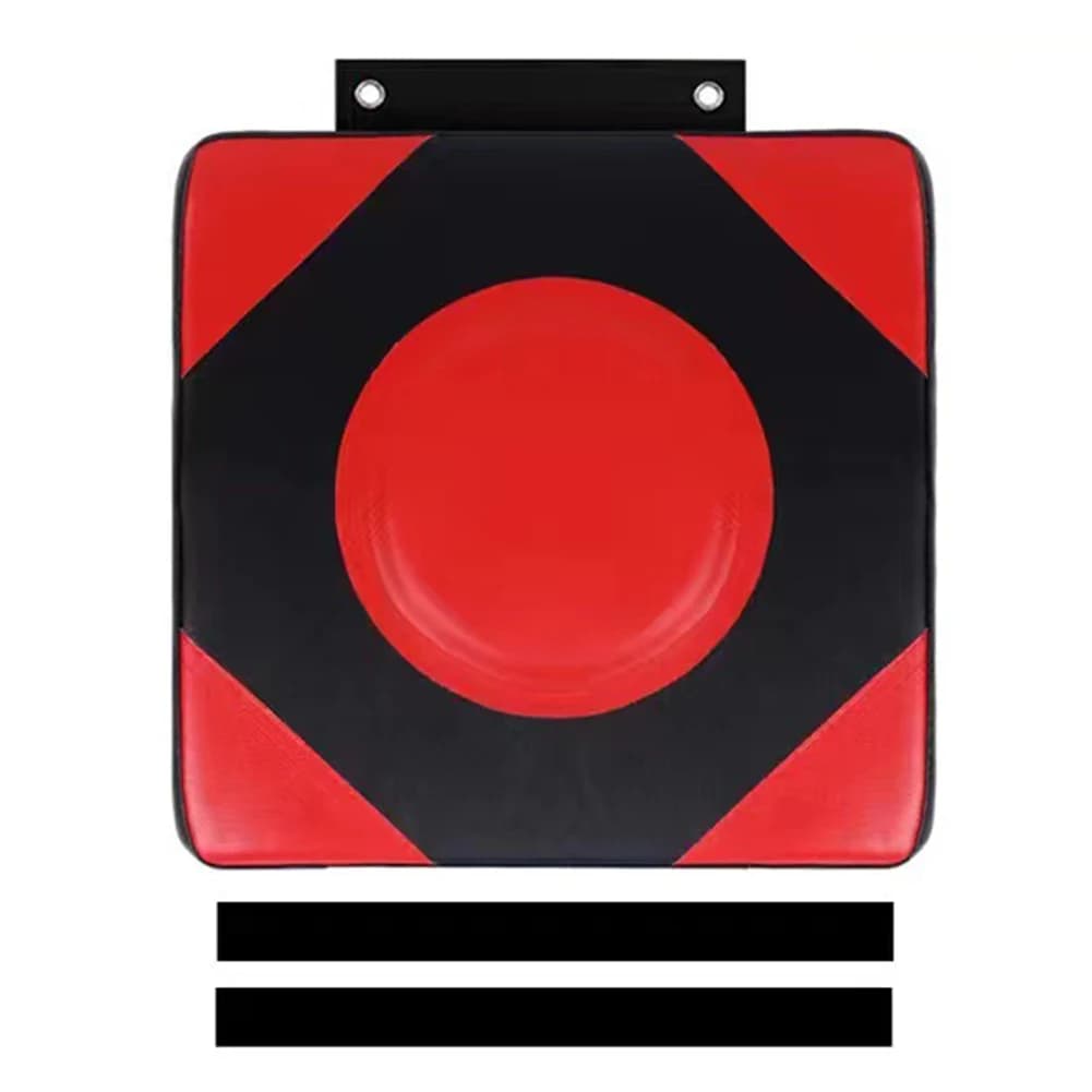 PU Leather Wall Panel Boxing Satin, Adjustable Height, Boxing Pad in Wall for Fitness and Taekwondo Training