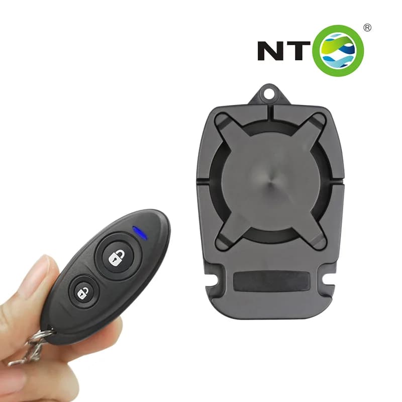 NTO Sistema di allarme per auto fai-da-te e sistema di allarme per moto DC12V Allarme per auto con sensore di shock per porta ACC universale di piccole dimensioni