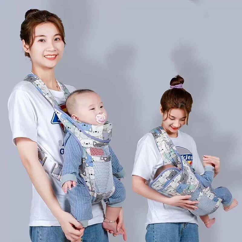 Baby Sling Carrier Ergonomic Baby Backpack Carrier, Easily Adjustable Baby Carrier Newborn To Toddler Multi-functional Go Out