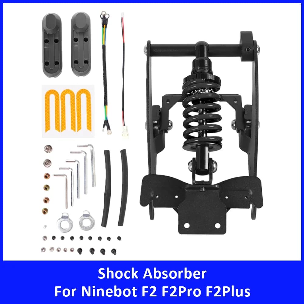 Kit Sospensione Posteriore Ammortizzatore per Ninebot F2 F2Pro F2Plus, Parte di Ricambio Durevole per Assorbimento Urti, Accessori per Scooter Elettrici