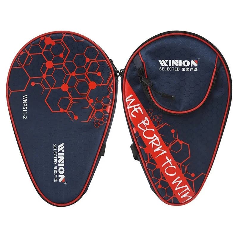 WINION Super thick ping pong bag with storage space for balls Protective ping pong bag