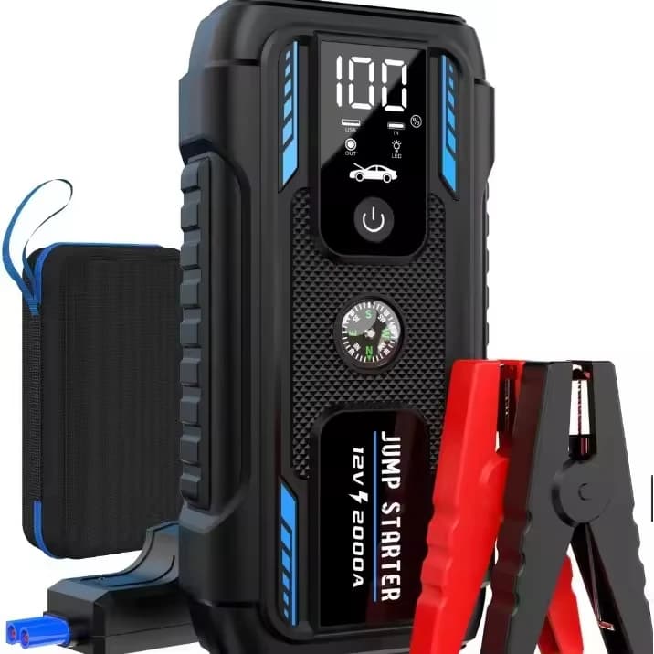 Portable Car Jump Starter High Power 22000mAh With Lighting and Power Bank Multifunctional Emergency Tool