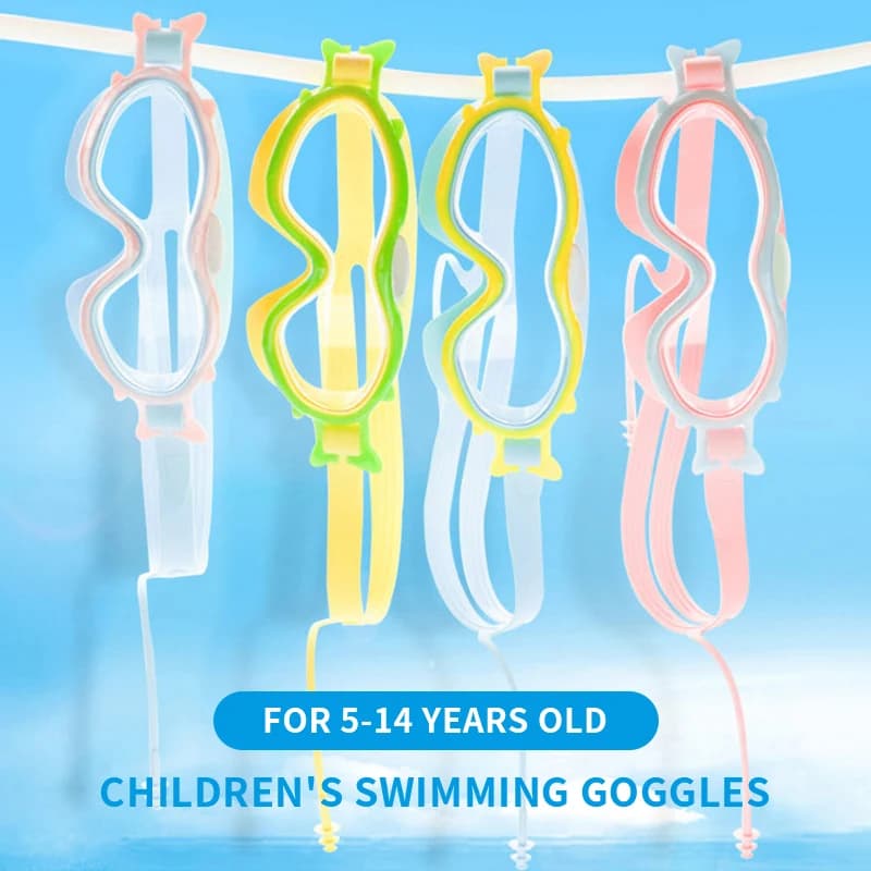 Swimming Goggles Professional Swimming Goggles Anti Fog and Anti UV Waterproof Silicone Glasses for Men/women, Student Gift