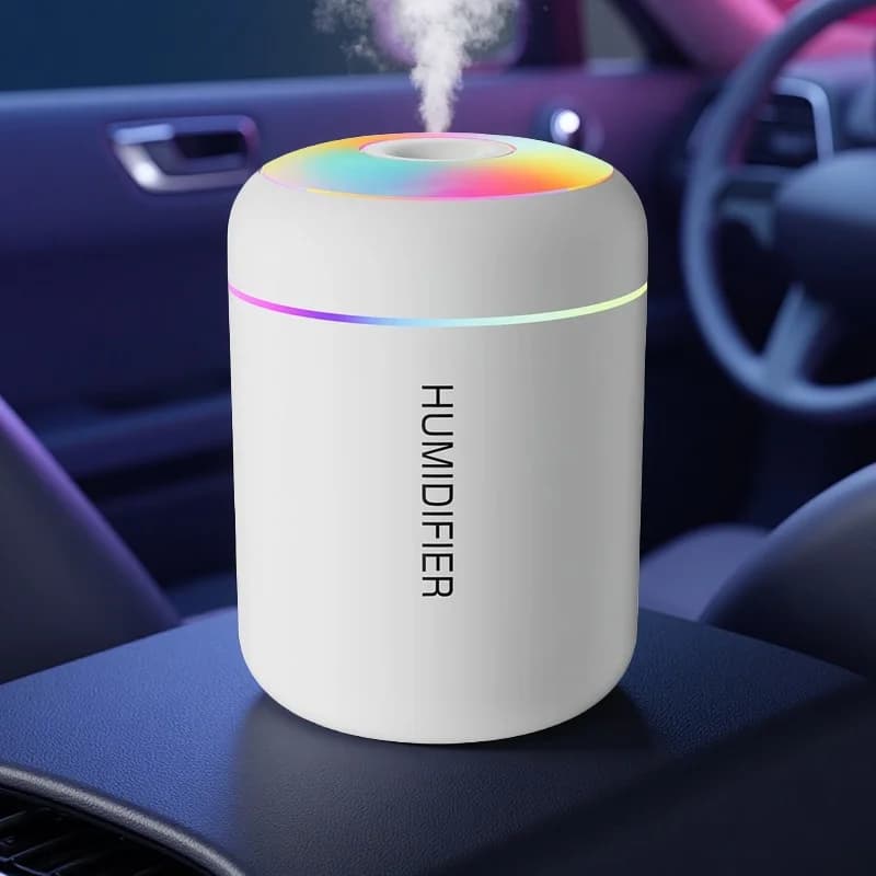Umidificatore USB Elettrico Fragranza Diffusore di Aroma Purificatore di Olio Essenziale Mini Umidificatore Muto Per Auto Casa Camera Da Letto