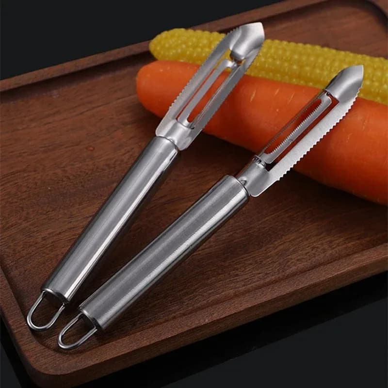 Pelapatate Manuale per Patate e Mele, Coltello per Sbucciare, Utensili per Frutta e Verdura, Accessori Essenziali per la Cucina e Gadget per la Casa