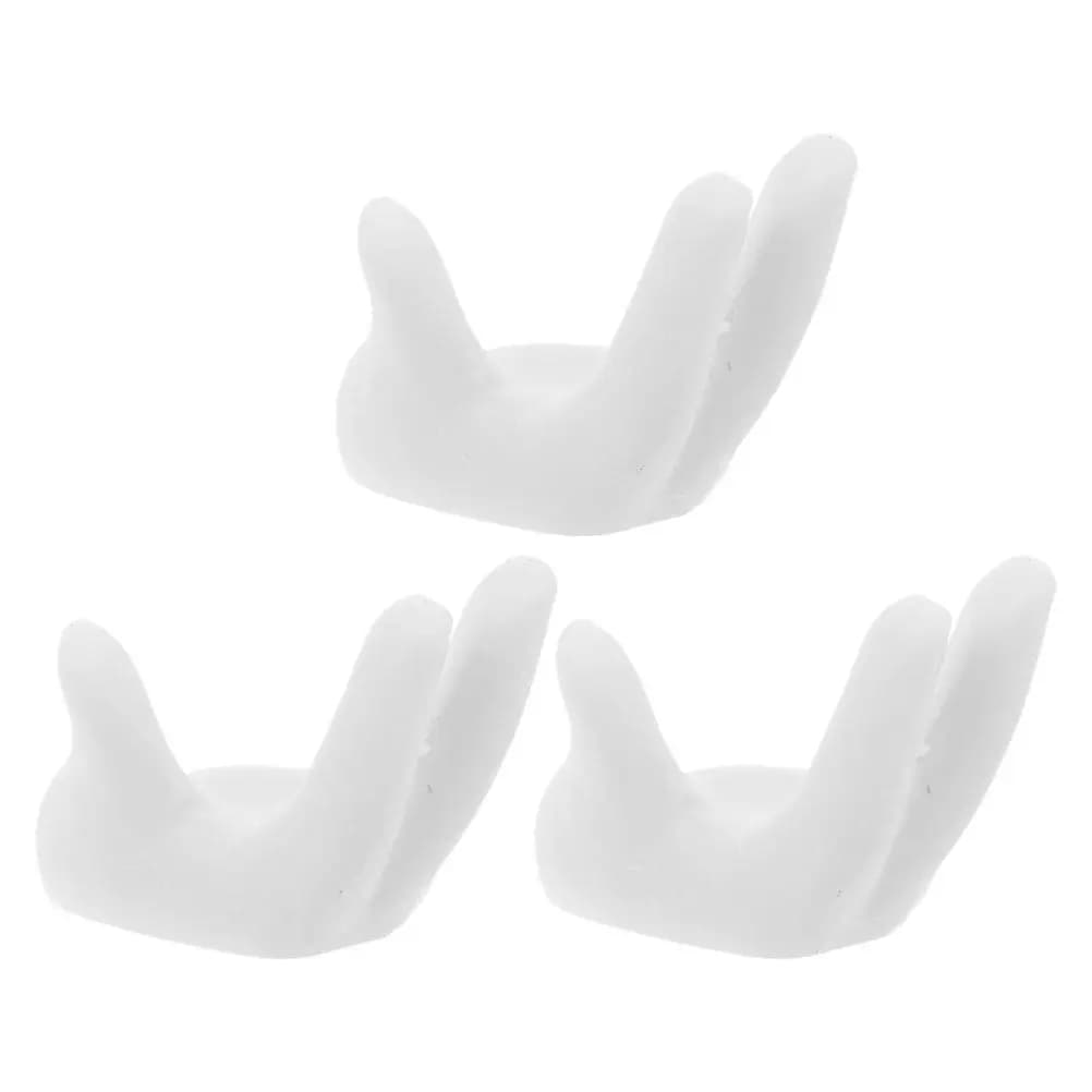 Set di 3 Supporti per Sfere di Cristallo in Resina, Realizzati a Mano, per Esposizione di Sfere da 2,5-6 cm, Accessorio Decorativo per Interni