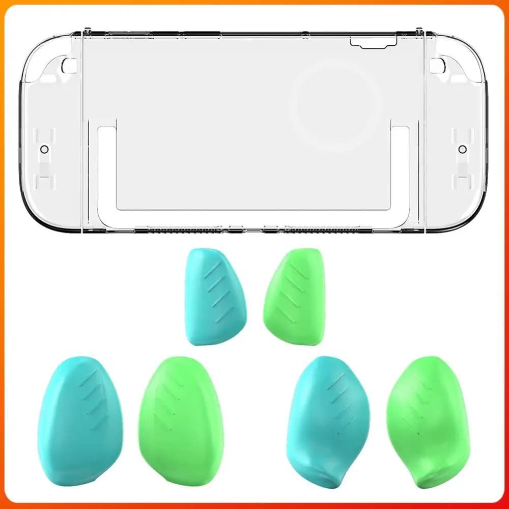 Cover Protettiva Anti-Graffio con Impugnatura Ergonomica Sostituibile, Custodia Rigida in PC per Accessori Nintendo Switch 2