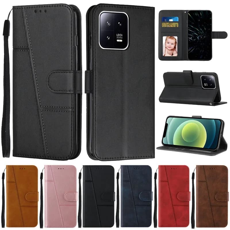 Per Xiaomi 13 Pro Custodia Flip Portafoglio Copertina del libro per Coque Xiaomi 13 Pro Custodia per telefono Xiomi13 13Pro Custodie protettive in pelle Fundas