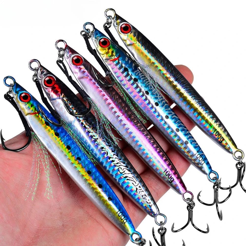 1pc Big Bionic Minnow Lure Esca artificiale 12.3CM/100G Metallo Acqua Richiamo di pesca Attrezzatura da pesca - Perfetto per catturare pesci grandi