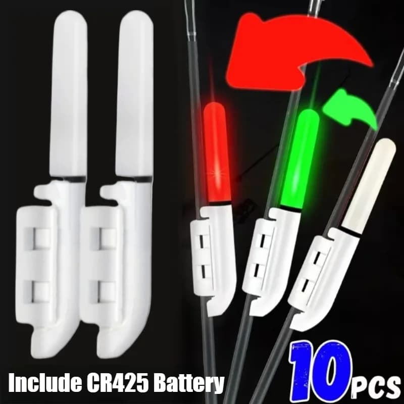 Waterproof Fishing Electronic Cane Removable LED Light Light with Battery CR425 Floating Night Fishing Equipment on Rock