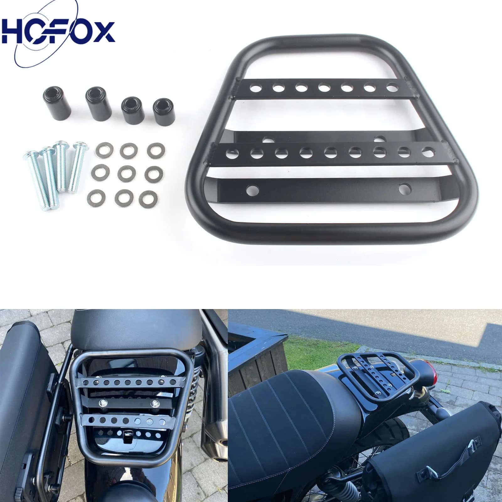 Portapacchi Portapacchi posteriore Portapacchi Top Box Valigia Portapacchi per TRIUMPH Street Scrambler 900 2016-2022